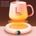 Coffee Mug Mat Warmer, Usb Constant Temperature Hot Coasters, Pink