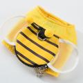 Yellow Vest Chest Strap Wings Backpack Design Small Pet Supplies A