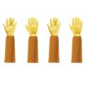 Gardening Gloves Leather Gloves with Long Forearm Gauntlet-l