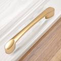 Cabinet Arch Pull,gold Furniture Handle, 96mm Screwhole Distance