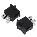 20 Pcs X 4 Pin On-off 2 Position Dpst Boat Rocker Switches 10a/125v