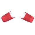 Car Steering Wheel Lower Trim Cover for Land Rover Discovery(red)