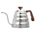 Stainless Steel 40oz Coffee Teapot Gooseneck Spout Pot Tool,silver