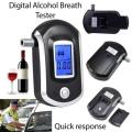 At6000 Alcohol Tester with 10 Mouthpieces Breath Breathalyzer