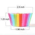Cupcake Baking Paper Cups Muffin Cupcake Liners Colorful Pack Of 400