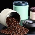 Sealed Coffee Bean Storage Container for Coffee Airtight Jar(green,l)
