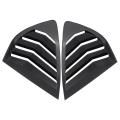 1 Pair Quarter Louver Cover Vents Side Window for Mondeo 2013-2018