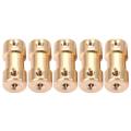 5 Pcs Motor Coupling Connector Sleeve Transfer Joint Adapter