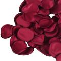 300 Pcs Fake Artificial Silk Rose Petals,for Room Decor Wine Red