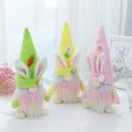 Easter Faceless Gnome Rabbit Doll Decoration for Home Spring-b