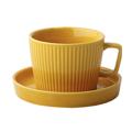 European Afternoon Tea Cup Coffee Ceramic Cup with Saucer Cup C