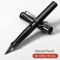 6pcs Everlasting Pencil, Infinite Pencil, Technology Inkless,black