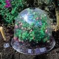 8 Pack Reusable Plastic Garden Cloche Dome Plant Covers