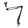 Microphone Holder Adjustable Metal Suspension Arm Scissor Arm Holder