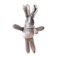 Stuffed Rabbit Pp Doll Kids Toy Bunny Girls Valentines Gift (gray)