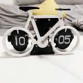 European Bicycle Style Page Turning Clock Home Simple Desktop B