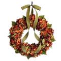 Autumn Wreath Hydrangea Bow Decoration Garland