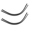 2pcs 18 Inch 6mm Frame Windshield Wiper Blade Car Silicone Universal