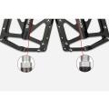 Wake Bicycle Pedals Aluminium Alloy Bearing Bike Pedal Platform Black