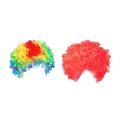 Pack Of 2 Funny Clown Curly Wigs,rainbow Wig Clown Wig,for Kids Adult
