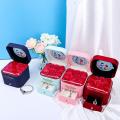 Eternal Rose with Jewelry Box for Women Valentines Day Gifts D