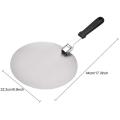 Stainless Steel Pizza Peel with 10inch Paddle for Pizza and Bread