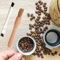 Coffee Brush Set Espresso Brush Kit,wooden Coffee Grinder Machine