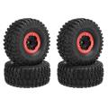 4pcs 130mm 2.8inch Beadlock Wheel Tire 17mm Hex for 1/7 Traxxas Udr,2