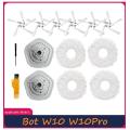 14pcs for Dreame W10/w10 Pro Mop Cloth Side Brush Cleaning Brush