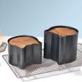 Cat Head Toast Mold,aluminized Non-stick Bread Pans Baking Mold, L