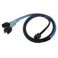 Internal Hd Mini Sas Sff-8643 to 4xsata Cable Hard Drive Cable 50cm