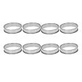 4inch Muffin Crumpet Rings,set Of 20 Stainless Steel Double Tart Ring