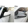 Car Abs Rearview Mirrors Cover Trim for Hyundai Elantra 2017-2020