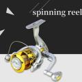 Yumoshi Fishing Reel 5.5:1spinning Fishing Reel Double Brake A