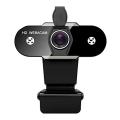 Usb Webcam 1080p Hd with Microphone Rotating Computer Desktop Camera