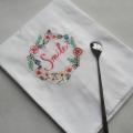 Embroidery Dinner Cloth Table Linen for Wedding Party Birthday Party