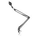 Microphone Suspension Arm Stand with 3/8-5/8 Screw / Shock Mount
