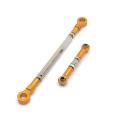 Metal Steering Rod Servo Link Rod for Hb Toys Zp1001 Zp1002,yellow