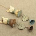Easter Bunny Wind Chimes Rabbit Resin Crafts Ornaments Wind Chimes(a)