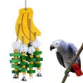 Bird Chewing Toy Large Medium Parrot Cage Bite Toys Banana