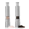 Stainless Steel Salt and Pepper Grinder Durable Operation 2 Pack