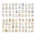 80 Sheets Memo Pads Material Paper Plant Journal Scrapbooking Cards