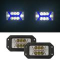 40w Led Off-road Rectangular X Fog Light Blue Light for Car Truck