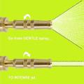Heavy-duty Brass Adjustable Twist Nozzle, 2 Pack, Brass Hose Nozzle