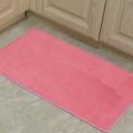 Pure Color Household Absorbent Kitchen Floor Mats Army Green