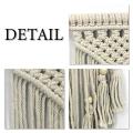 Macrame Wall Hanging Hand Woven Bohemian Tapestry with Tassel