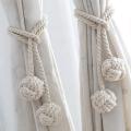 2pcs Curtain Tassels Curtain Rope Rope Fastening Window Decor -b