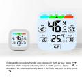Digital Hygrometer Thermometer with Trend Comfort Display Wall Clock