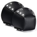 1 Pair Toe Guards for Roller Skates with Removable Toe Stops,black