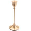 6pcs Gold Candlestick Holders Gold Candle Holder for Home Decor